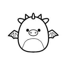 Dibujo para colorear: Squishmallows (Juguetes y Juegos) #219258 - Dibujos para Colorear e Imprimir Gratis