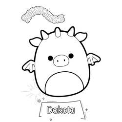 Dibujo para colorear: Squishmallows (Juguetes y Juegos) #219259 - Dibujos para Colorear e Imprimir Gratis