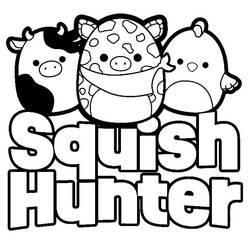 Dibujo para colorear: Squishmallows (Juguetes y Juegos) #219260 - Dibujos para Colorear e Imprimir Gratis