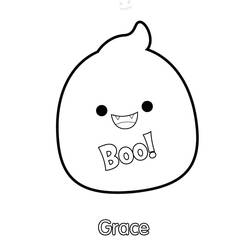 Dibujo para colorear: Squishmallows (Juguetes y Juegos) #219266 - Dibujos para Colorear e Imprimir Gratis