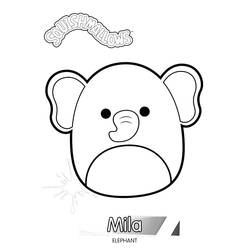 Dibujo para colorear: Squishmallows (Juguetes y Juegos) #219273 - Dibujos para Colorear e Imprimir Gratis