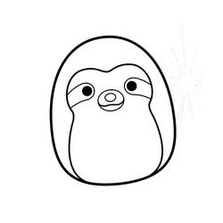 Dibujo para colorear: Squishmallows (Juguetes y Juegos) #219281 - Dibujos para Colorear e Imprimir Gratis
