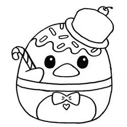 Dibujo para colorear: Squishmallows (Juguetes y Juegos) #219288 - Dibujos para Colorear e Imprimir Gratis