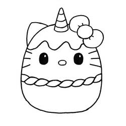 Dibujo para colorear: Squishmallows (Juguetes y Juegos) #219289 - Dibujos para Colorear e Imprimir Gratis