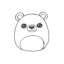 Dibujo para colorear: Squishmallows (Juguetes y Juegos) #219301 - Dibujos para Colorear e Imprimir Gratis