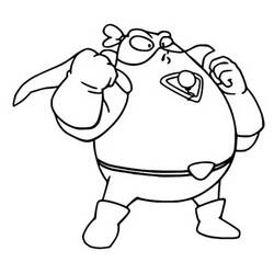 Dibujo para colorear: Superzings (Juguetes y Juegos) #198835 - Dibujos para Colorear e Imprimir Gratis