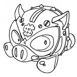 Dibujos para colorear: Superzings - Dibujos para Colorear e Imprimir Gratis
