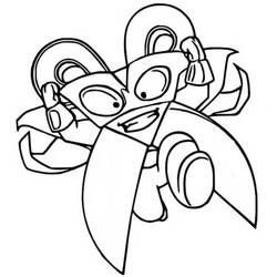 Dibujo para colorear: Superzings (Juguetes y Juegos) #198850 - Dibujos para Colorear e Imprimir Gratis