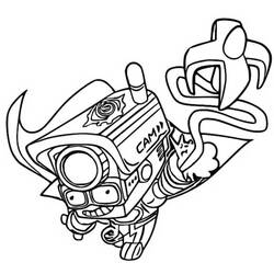 Dibujo para colorear: Superzings (Juguetes y Juegos) #198855 - Dibujos para Colorear e Imprimir Gratis