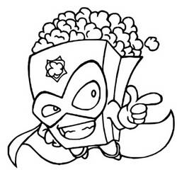 Dibujo para colorear: Superzings (Juguetes y Juegos) #198856 - Dibujos para Colorear e Imprimir Gratis