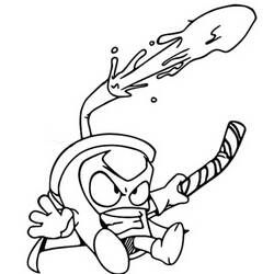 Dibujo para colorear: Superzings (Juguetes y Juegos) #198865 - Dibujos para Colorear e Imprimir Gratis