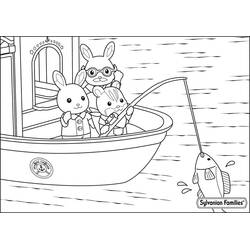 Dibujo para colorear: Sylvanian Families (Juguetes y Juegos) #185864 - Dibujos para Colorear e Imprimir Gratis
