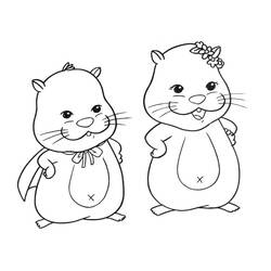 Dibujo para colorear: Zhu Zhu Pets (Juguetes y Juegos) #209114 - Dibujos para Colorear e Imprimir Gratis