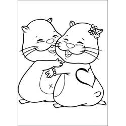 Dibujos para colorear: Zhu Zhu Pets - Dibujos para Colorear e Imprimir Gratis