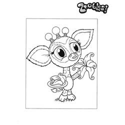 Dibujo para colorear: Zoobles (Juguetes y Juegos) #203691 - Dibujos para Colorear e Imprimir Gratis