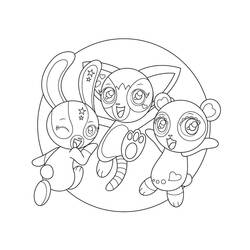 Dibujo para colorear: Zoobles (Juguetes y Juegos) #203692 - Dibujos para Colorear e Imprimir Gratis