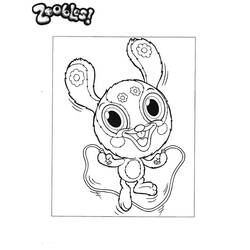 Dibujo para colorear: Zoobles (Juguetes y Juegos) #203695 - Dibujos para Colorear e Imprimir Gratis