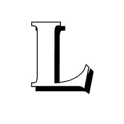 Dibujo para colorear: Letra L (Letras y Alfabeto) #194688 - Dibujos para Colorear e Imprimir Gratis