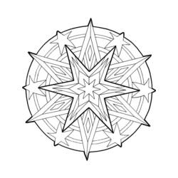 Dibujo Anti-Estrés (Mandalas) #126799 para imprimir y colorear
