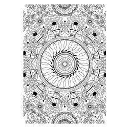 Dibujo Anti-Estrés (Mandalas) #126888 para imprimir y colorear