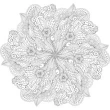 Dibujo Anti-Estrés (Mandalas) #126891 para imprimir y colorear