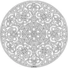 Dibujo Anti-Estrés (Mandalas) #127023 para imprimir y colorear