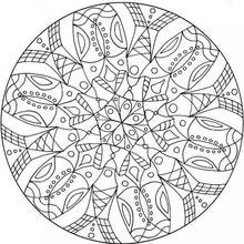 Dibujo Anti-Estrés (Mandalas) #22886 para imprimir y colorear