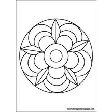 Dibujo Anti-Estrés (Mandalas) #22920 para imprimir y colorear