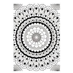 Dibujo Arteterapia (Mandalas) #208464 para imprimir y colorear