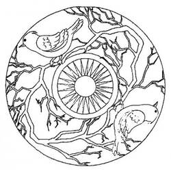 Dibujo Arteterapia (Mandalas) #23108 para imprimir y colorear