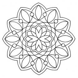 Dibujo Arteterapia (Mandalas) #23112 para imprimir y colorear
