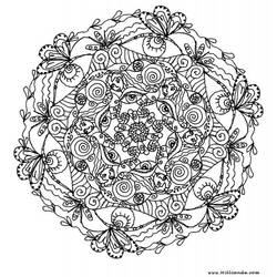 Dibujo Arteterapia (Mandalas) #23134 para imprimir y colorear
