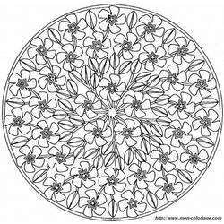 Dibujo para colorear: Mandalas (Mandalas) #22949 - Dibujos para Colorear e Imprimir Gratis