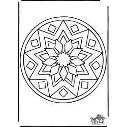 Dibujo para colorear: Mandalas (Mandalas) #23072 - Dibujos para Colorear e Imprimir Gratis