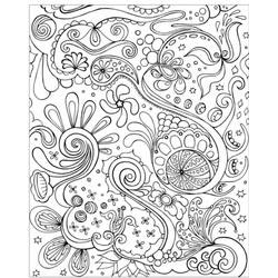 Dibujo para colorear: Mandalas Abstractos (Mandalas) #193081 - Dibujos para Colorear e Imprimir Gratis