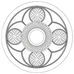 Dibujo Mandalas Celtas (Mandalas) #173944 para imprimir y colorear