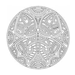 Dibujo Mandalas Celtas (Mandalas) #173946 para imprimir y colorear