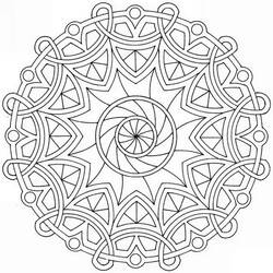 Dibujo Mandalas Celtas (Mandalas) #173953 para imprimir y colorear