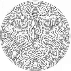 Dibujo Mandalas Celtas (Mandalas) #173954 para imprimir y colorear
