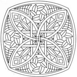 Dibujo Mandalas Celtas (Mandalas) #173955 para imprimir y colorear