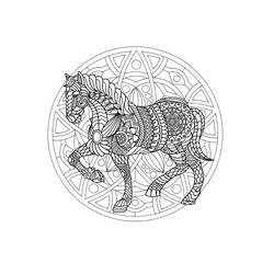 Dibujo Mandalas de Animales (Mandalas) #174740 para imprimir y colorear