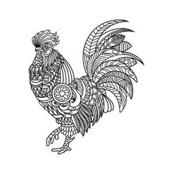 Dibujo Mandalas de Animales (Mandalas) #174741 para imprimir y colorear