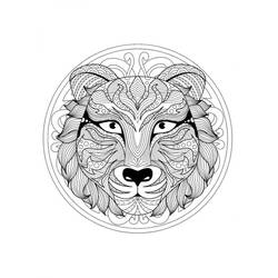 Dibujo Mandalas de Animales (Mandalas) #174743 para imprimir y colorear