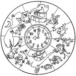 Dibujo Mandalas de Animales (Mandalas) #174751 para imprimir y colorear