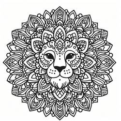 Dibujo Mandalas de Animales (Mandalas) #218441 para imprimir y colorear