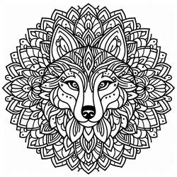 Dibujo Mandalas de Animales (Mandalas) #218442 para imprimir y colorear