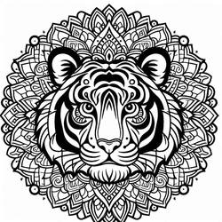 Dibujo Mandalas de Animales (Mandalas) #218444 para imprimir y colorear