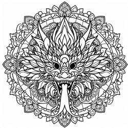 Dibujo Mandalas de Animales (Mandalas) #218446 para imprimir y colorear