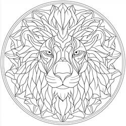 Dibujo Mandalas de Animales (Mandalas) #218448 para imprimir y colorear