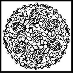 Dibujo Mandalas de Flores (Mandalas) #117127 para imprimir y colorear